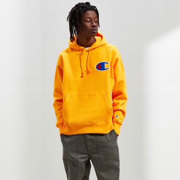 champion reverse weave big c chainstitch jogger